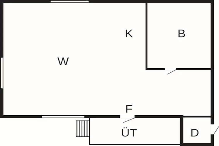 4 person holiday home in Sollerön-By Traum - Floor plan