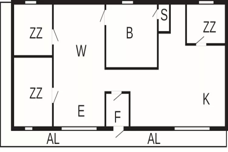 6 Personen Ferienhaus in PRÄSSEBO-By Traum - Grundriss
