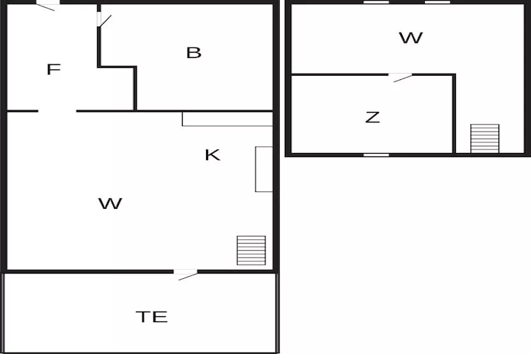 5 Personen Ferienhaus in Rømø-By Traum - Grundriss