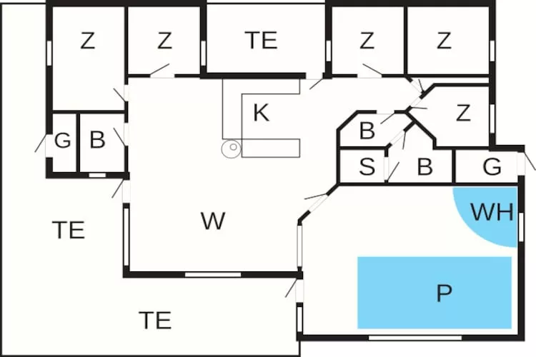 Retraite de luxe a Lonstrup -- By Traum Ferienwohnungen - Plan