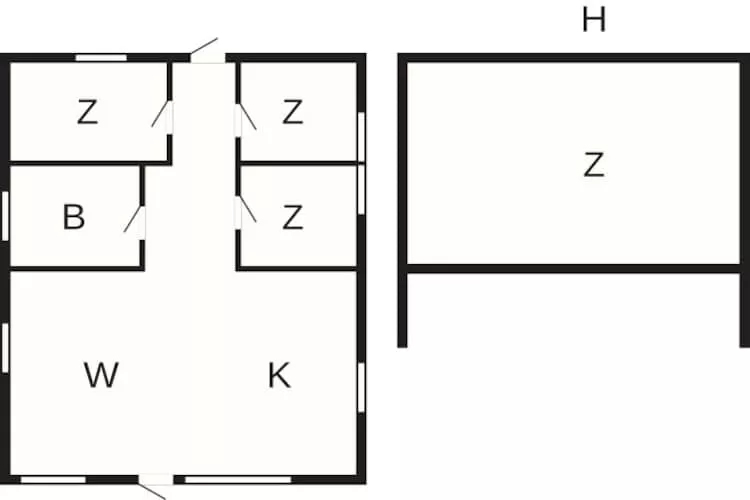 8 person holiday home in Jelsa-By Traum - Floor plan
