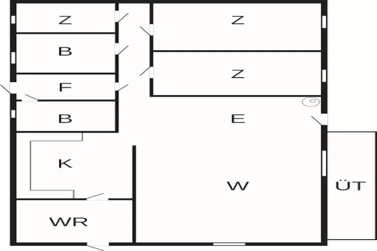 Maison de vacances pour 6 a Gedser-By Traum - Plan