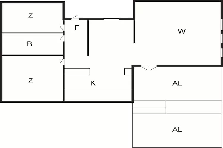 Maison de vacances pour 4 a Östhammar-By Traum - Plan