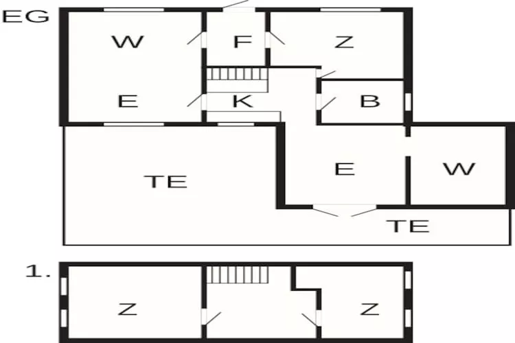 Retraite de Village Charmante -- By Traum Ferienwohnungen - Plan