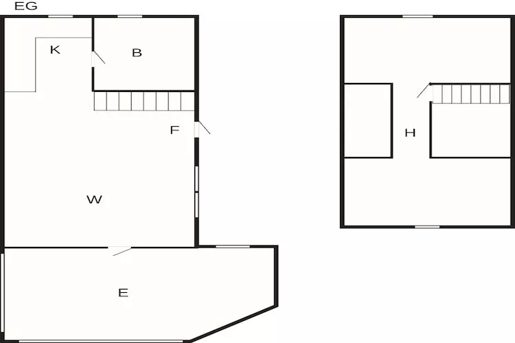 4 person holiday home in TRENSUM-By Traum - Floor plan