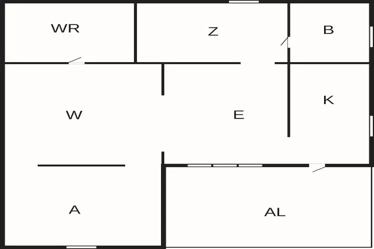 Maison de vacances pour 4 a VARBERG-By Traum - Plan