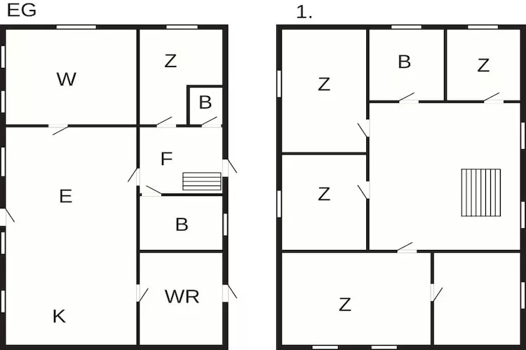 10 person holiday home in Assens-By Traum - Floor plan