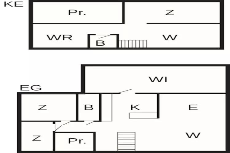 Maison de vacances pour 7 a SÖLVESBORG-By Traum - Plan