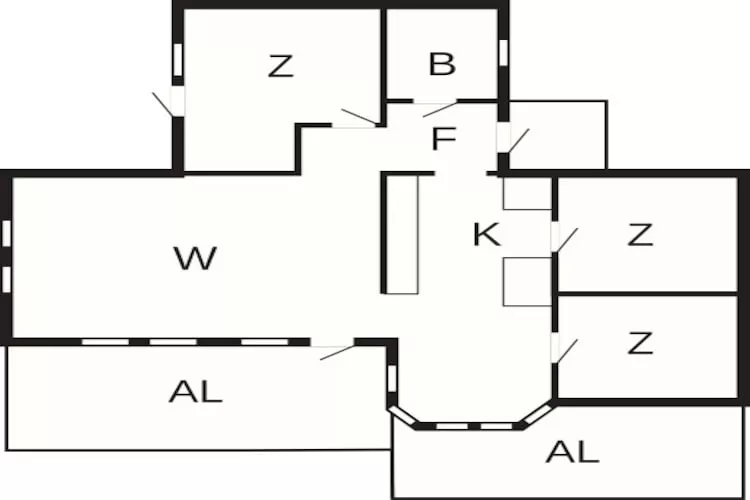 6 Personen Ferienhaus in YNGSJÖ-By Traum - Grundriss