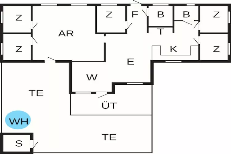 Retraite de luxe a Marielyst -- By Traum Ferienwohnungen - Plan