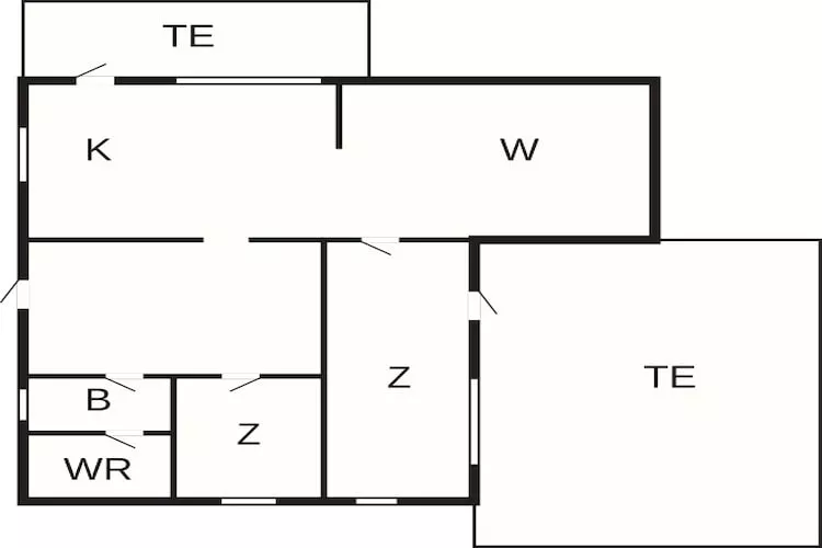 5 person holiday home in STILLINGSÖN-By Traum - Floor plan