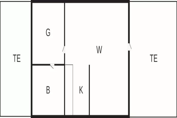 2 person holiday home in Brösarp-By Traum - Floor plan