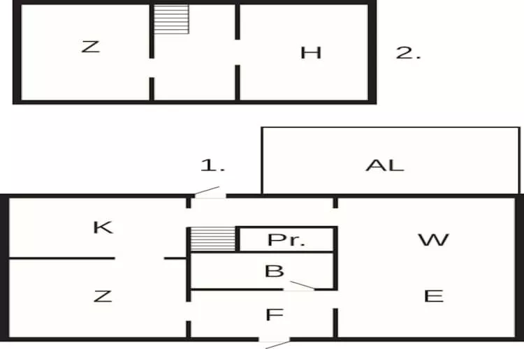Maison de vacances pour 5 a Brösarp-By Traum - Plan