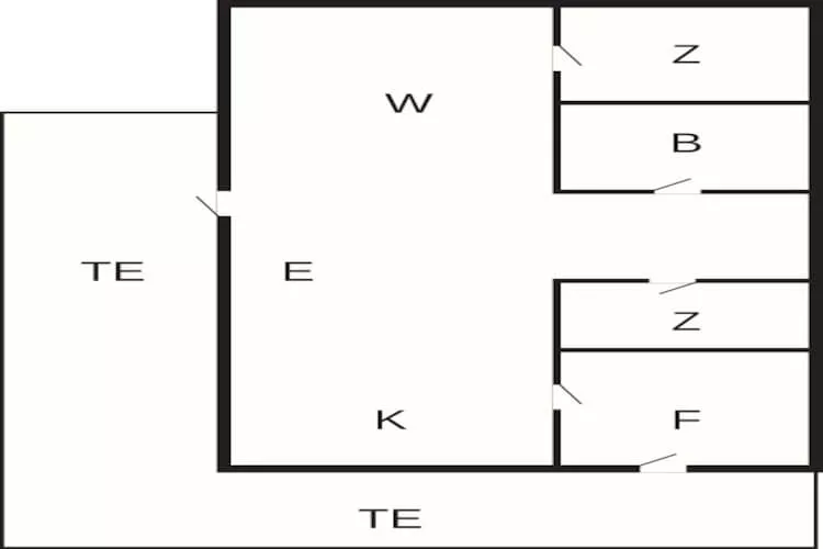 6 person holiday home in HURDAL-By Traum - Floor plan