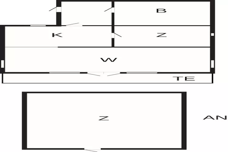 3 person holiday home in Karrebæksminde-By Traum - Floor plan