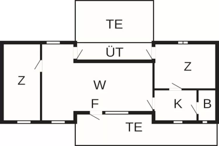 Maison de vacances pour 4 a GRÄNNA-By Traum - Plan