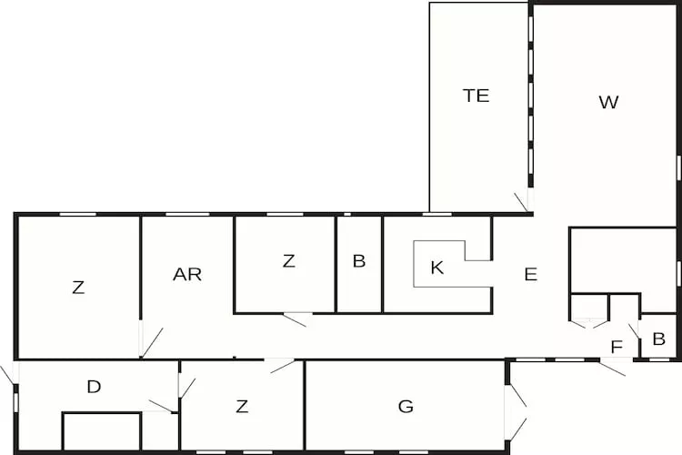 Maison de vacances pour 5 a VISBY-By Traum - Plan