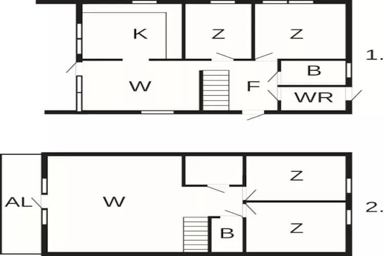 Maison de vacances pour 8 a BRäNNö-By Traum - Plan