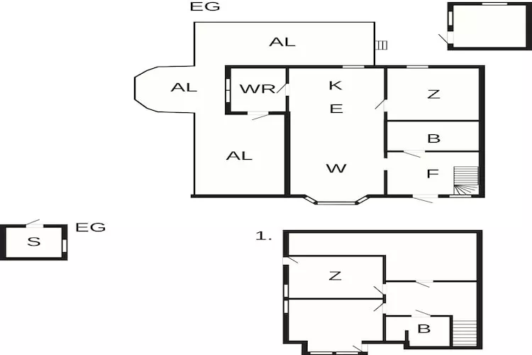 Maison de vacances pour 4 a MOTALA-By Traum - Plan