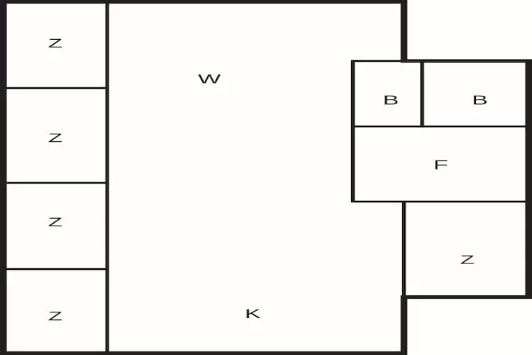 12 person holiday home in Løkken-By Traum - Floor plan