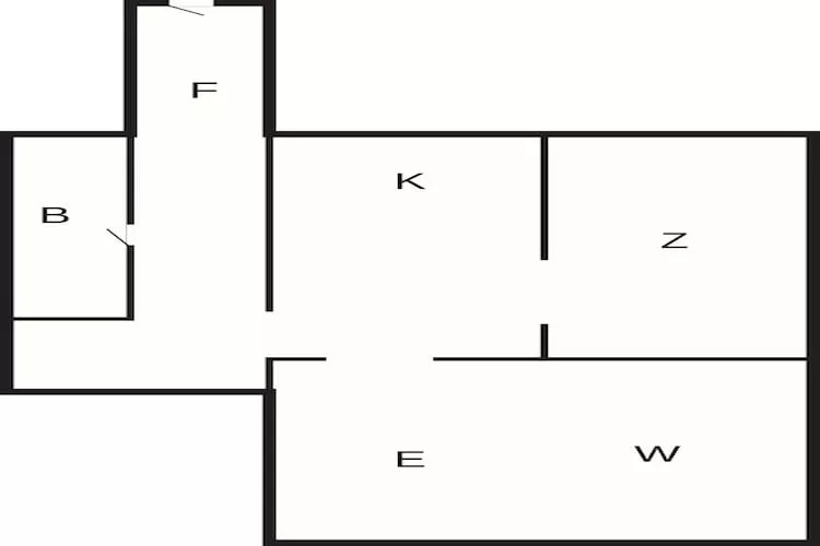 4 Personen Ferienhaus in Ålbæk-By Traum - Grundriss