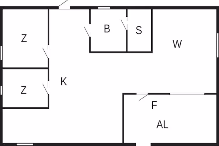 6 person holiday home in MELLERUD-By Traum - Floor plan