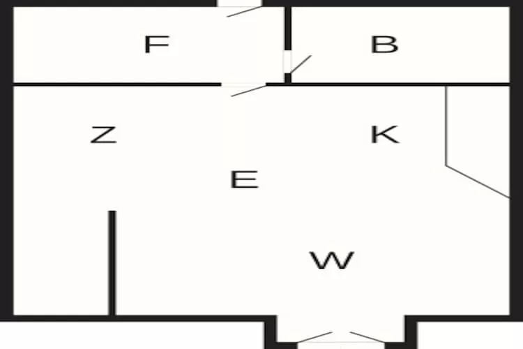 1 room w/seaview - Plan