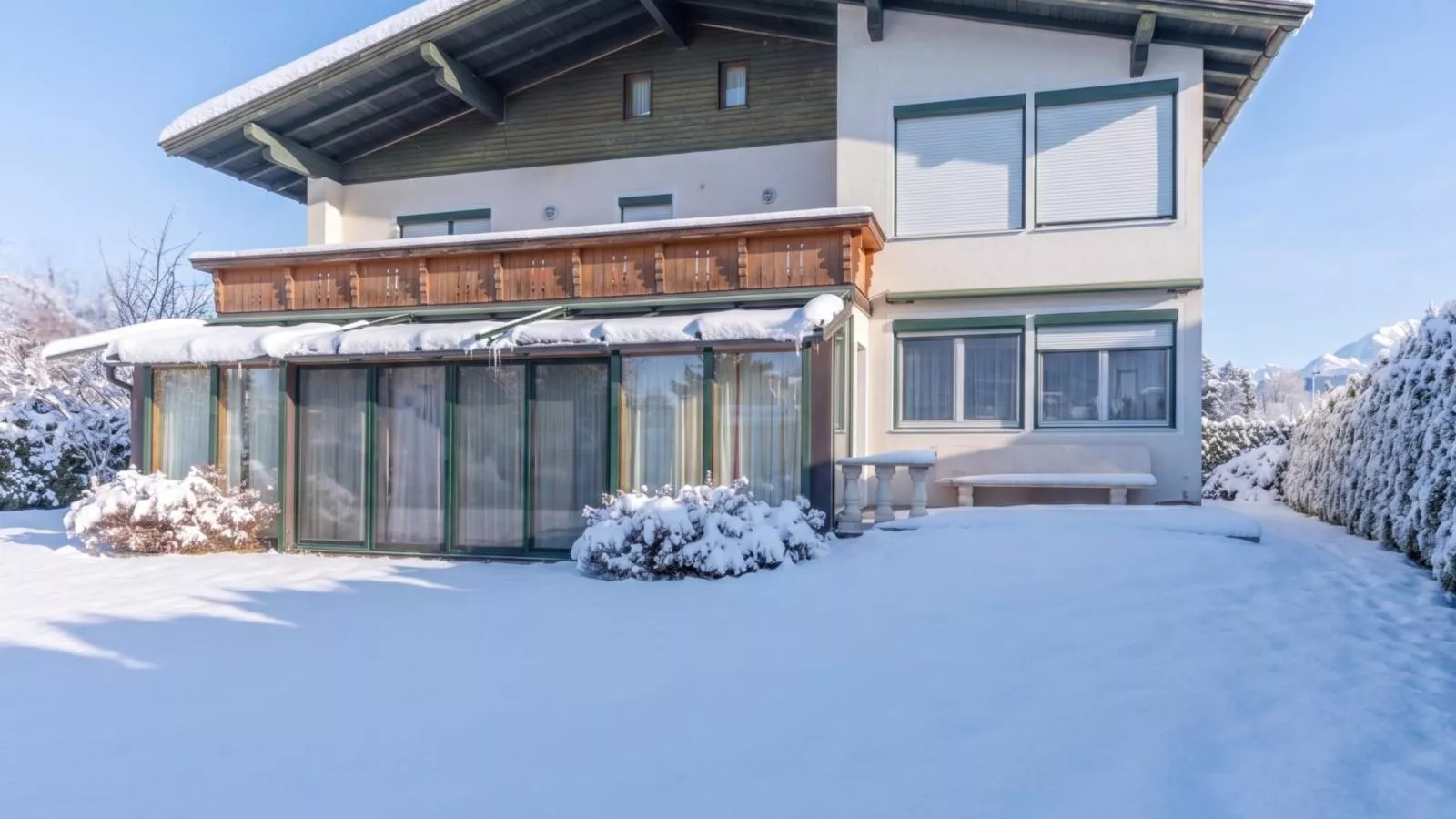 Haus am Bad - Exterior in winter