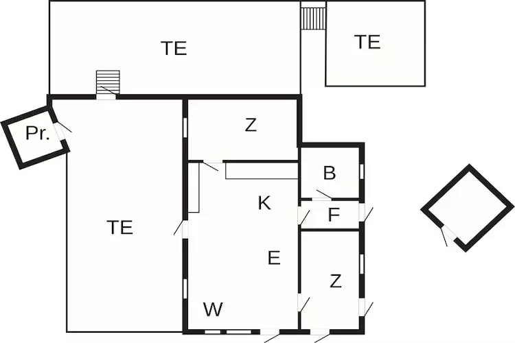 Bonheur en bord de mer à Hejlsminde - Plan