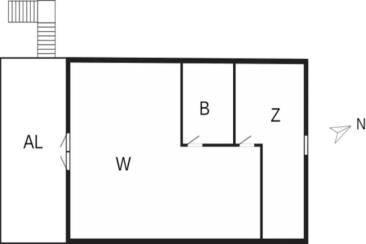 Maison de vacances pour 4 a KUNGSHAMN-By Traum - Plan