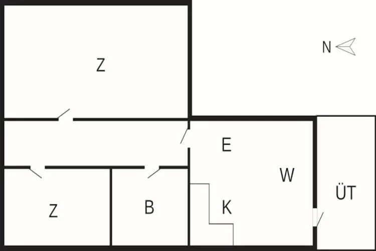4 Sterne Ferienhaus in Ringkøbing-By Traum - Grundriss