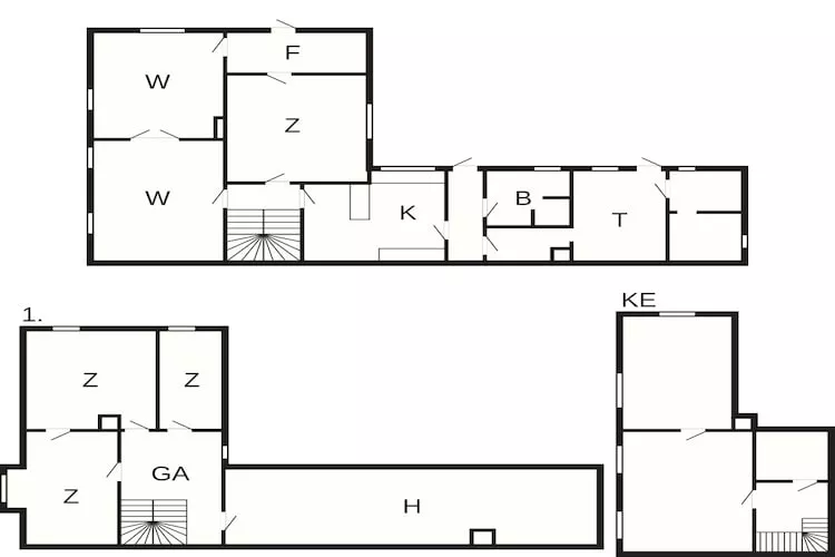 7 person holiday home in Tranekær-By Traum - Floor plan