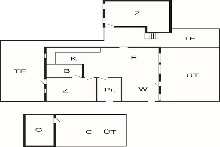 Maison de vacances pour 8 a Aabenraa-By Traum - Plan