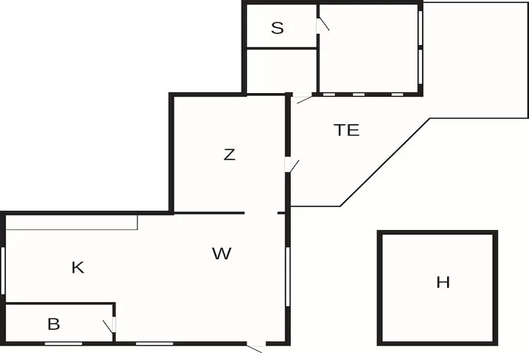 6 person holiday home in VÄXJÖ-By Traum - Floor plan