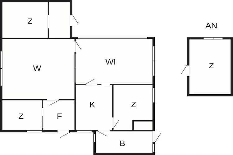 4 etoiles maison de vacances a VARBERG-By Traum - Plan