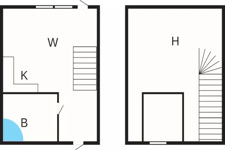 Maison de vacances pour 5 a MUNSö-By Traum - Plan