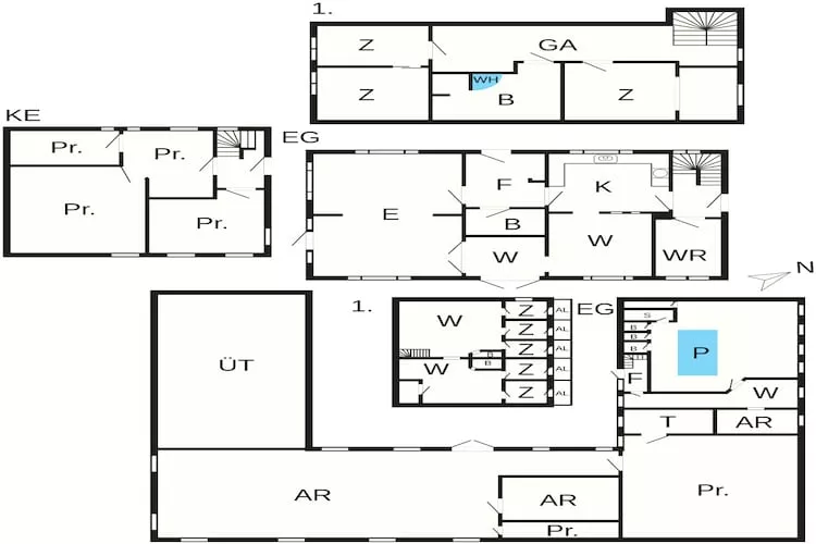 20 person holiday home in Karby-By Traum - Floor plan