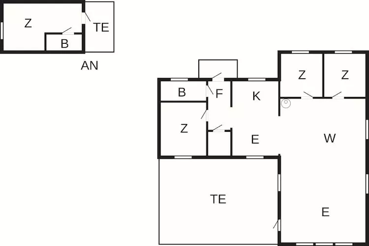 4 star holiday home in RONNEBY-By Traum - Floor plan