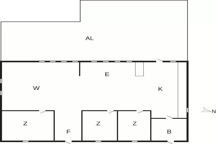 4 etoiles maison de vacances a Bovallstrand - Plan