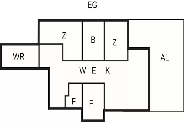 8 Personen Ferienhaus in Tau-By Traum - Grundriss