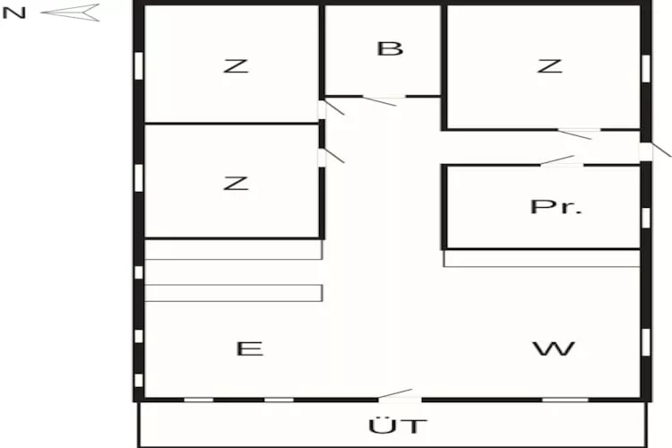 6 person holiday home in Stubbekøbing-By Traum - Floor plan
