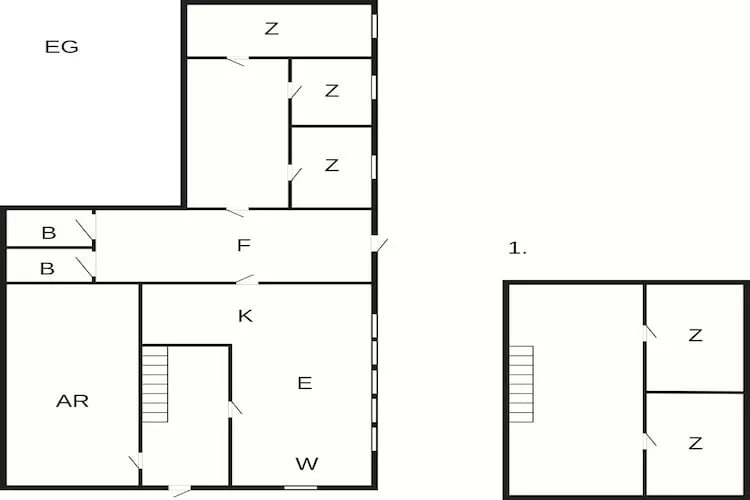 12 Personen Ferienhaus in Roslev-By Traum - Grundriss