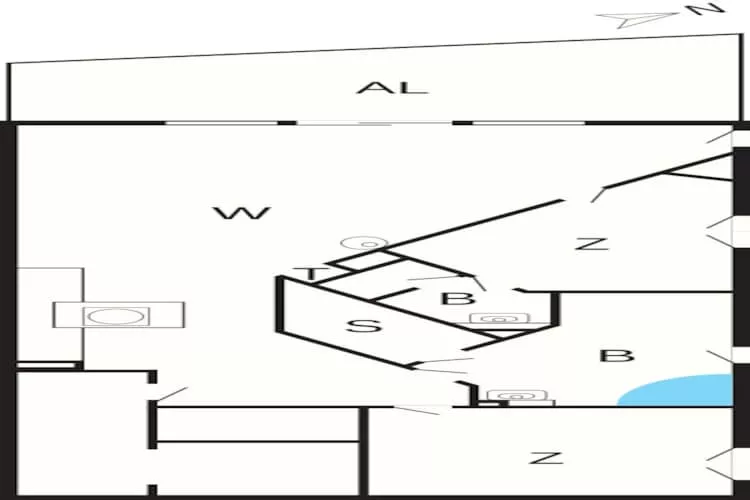 5 star holiday home in Wendtorf - Floor plan