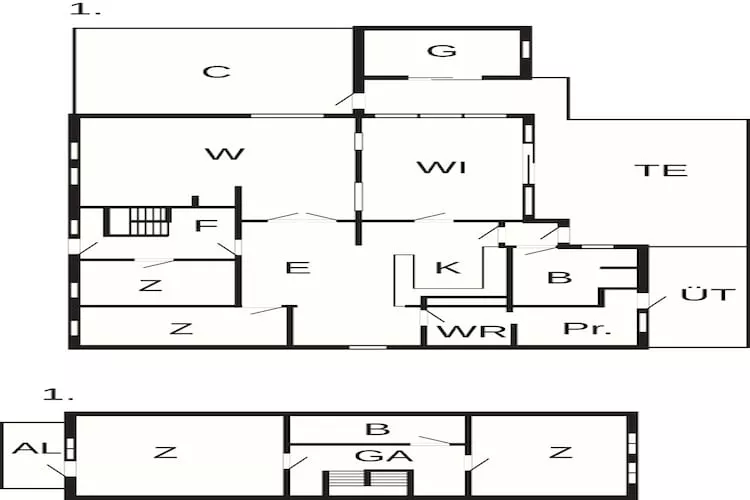 8 person holiday home in Nykøbing F-By Traum - Floor plan