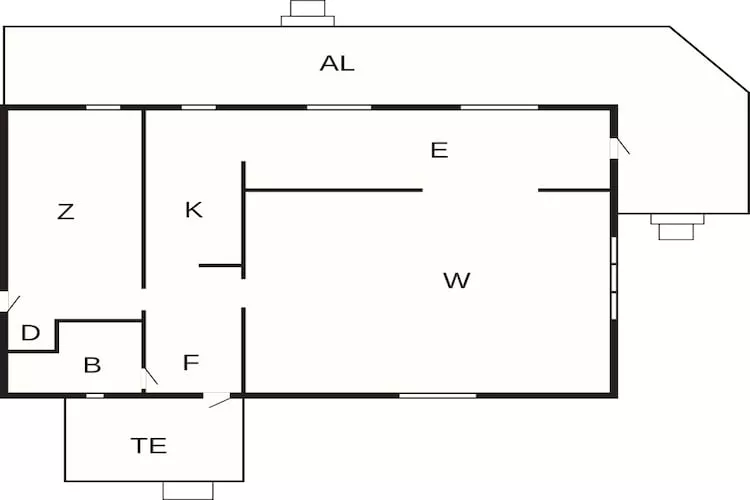 2 Personen Ferienhaus in LEKERYD-By Traum - Grundriss