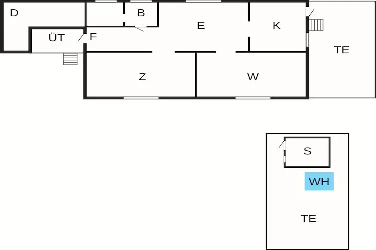 Maison de vacances pour 2 a ÅBY-By Traum - Plan