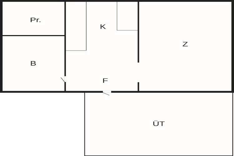 Maison de vacances pour 4 a ÅHUS-By Traum - Plan