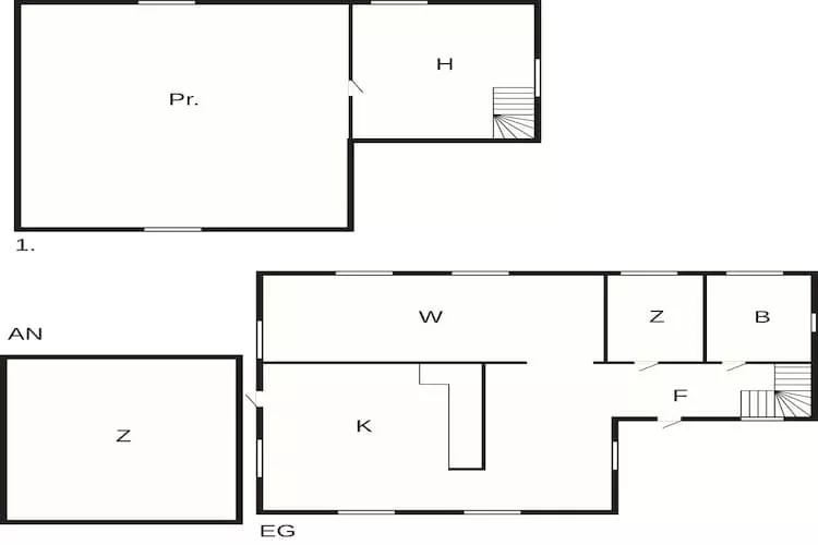 Maison de vacances pour 6 a KLINTEHAMN-By Traum - Plan