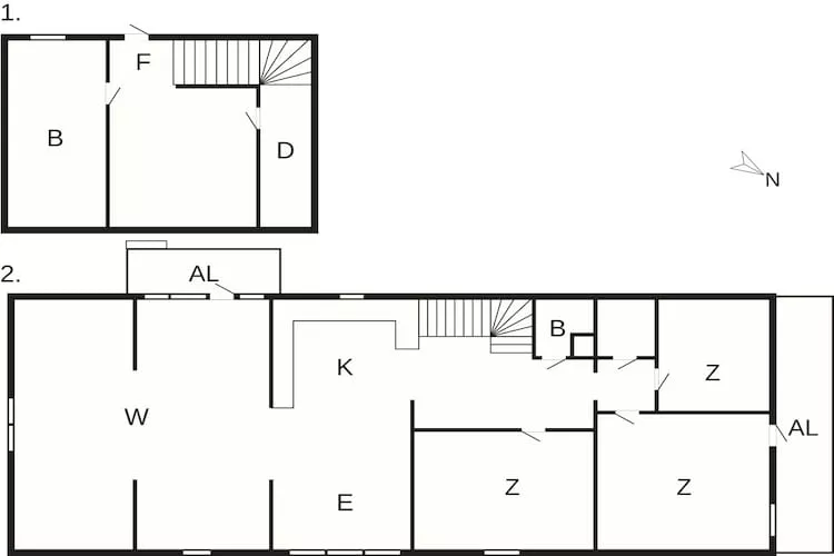 4 etoiles maison de vacances a HUNNEBOSTRAND - Plan