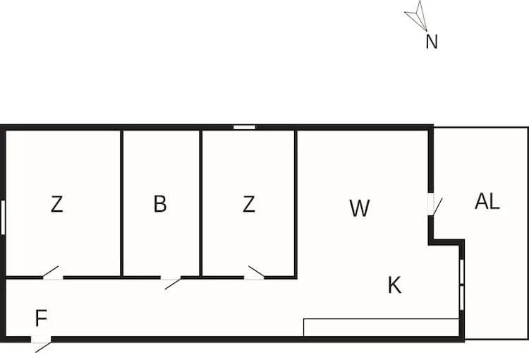 4 star holiday home in Smögen-By Traum - Floor plan